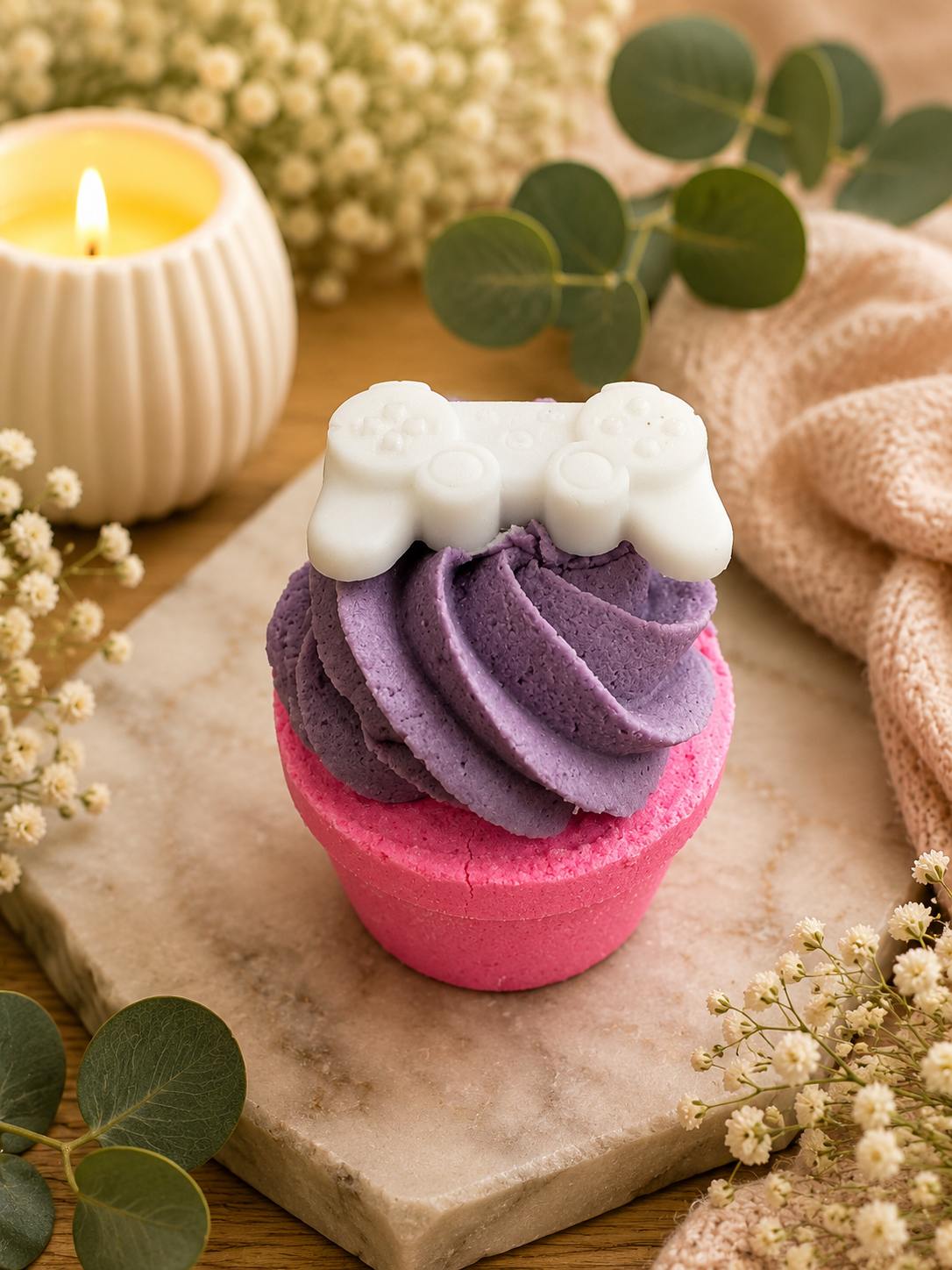 BOMBE DE BAIN CUP CAKE MOUSSANTE