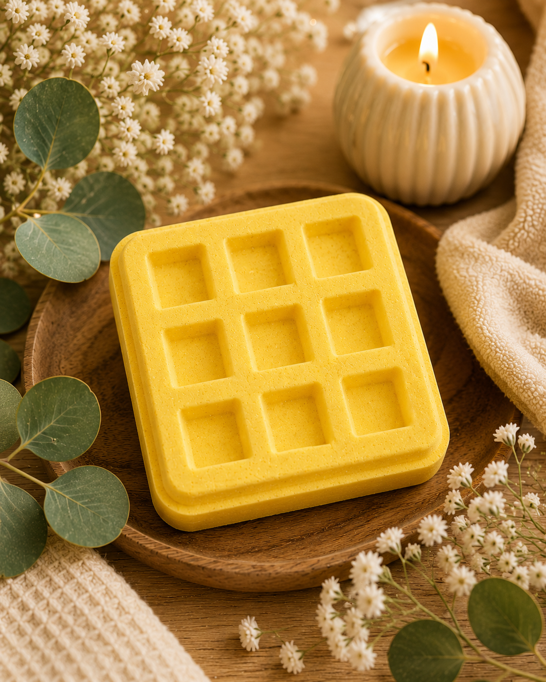 BOMBE DE BAIN GAUFRE