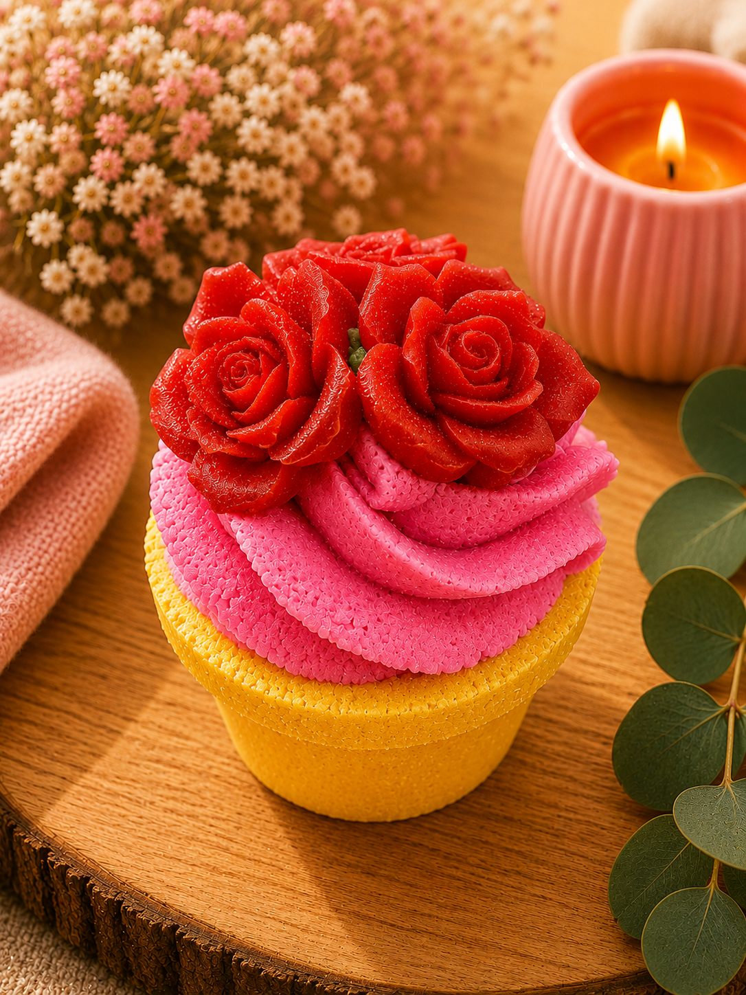 BOMBE DE BAIN CUP CAKE MOUSSANTE