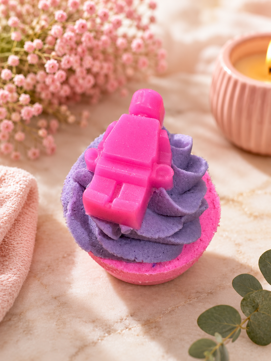 BOMBE DE BAIN CUP CAKE MOUSSANTE