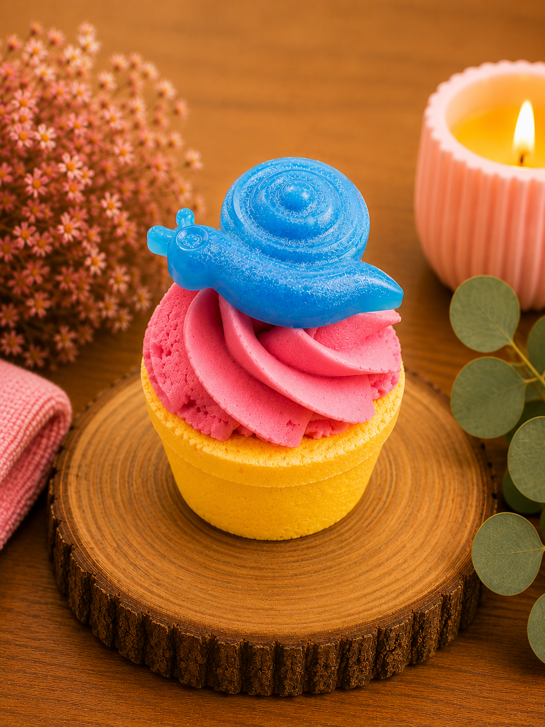 BOMBE DE BAIN CUP CAKE MOUSSANTE