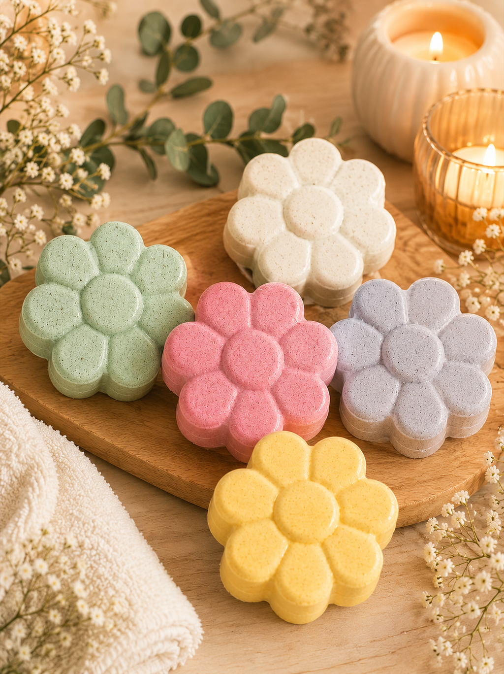 BOMBE DE BAIN FLEUR