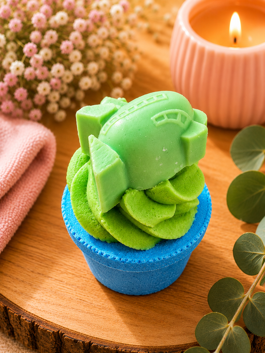 BOMBE DE BAIN CUP CAKE MOUSSANTE