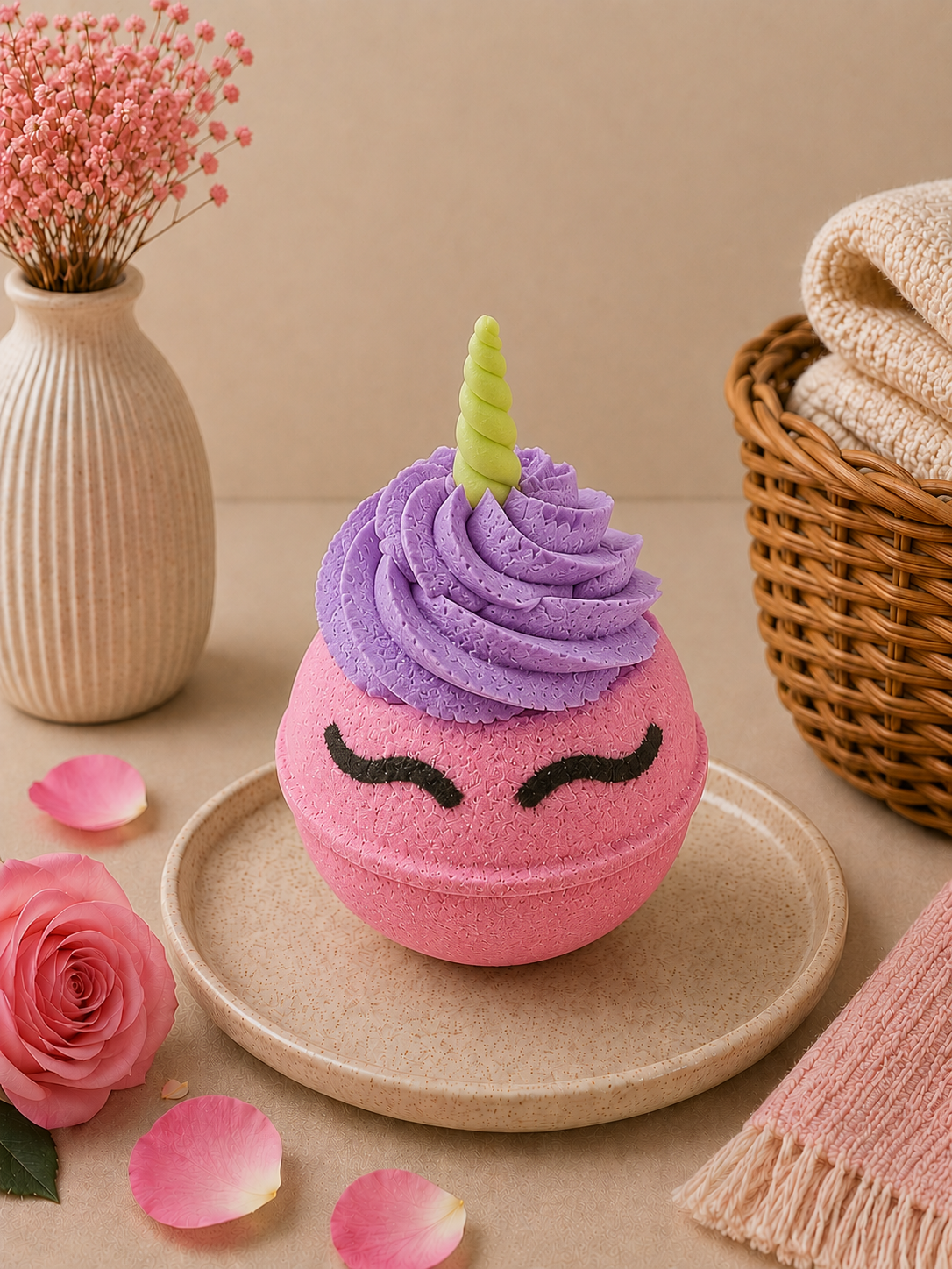 BOMBE DE BAIN MOUSSANTE LICORNE