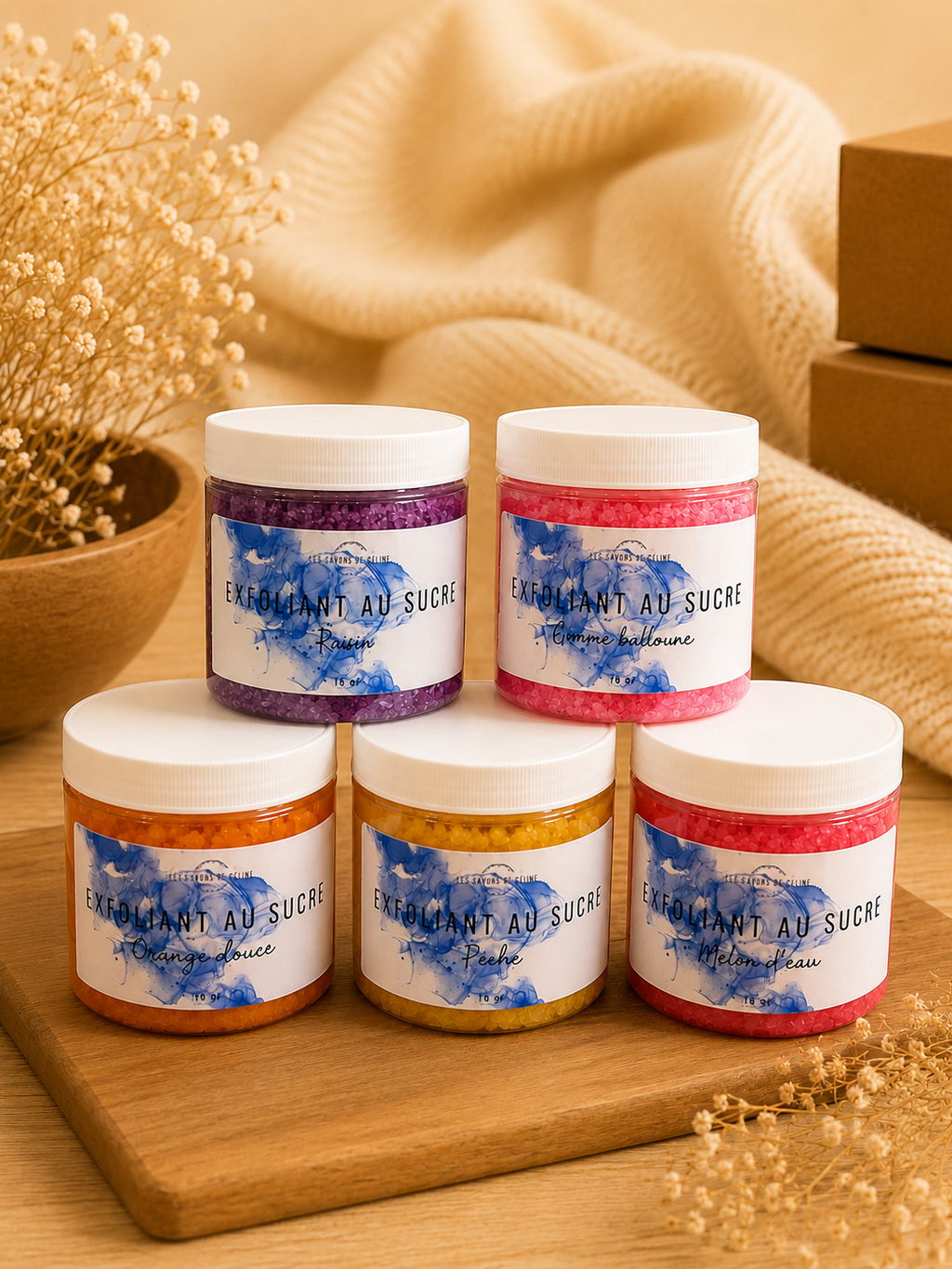 EXFOLIANT CORPOREL AUX SUCRE