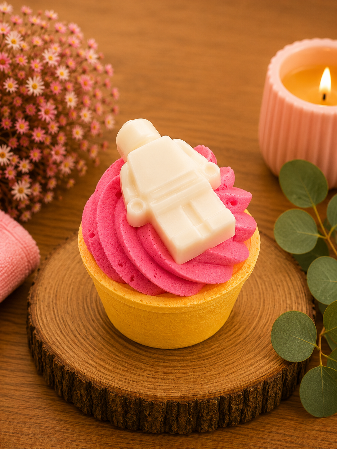 BOMBE DE BAIN CUP CAKE MOUSSANTE