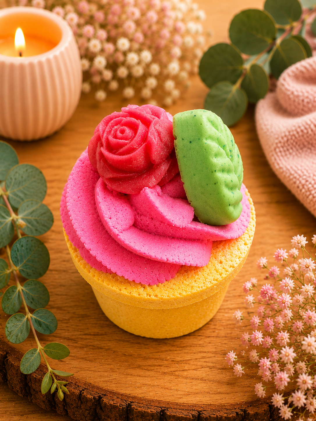 BOMBE DE BAIN CUP CAKE MOUSSANTE