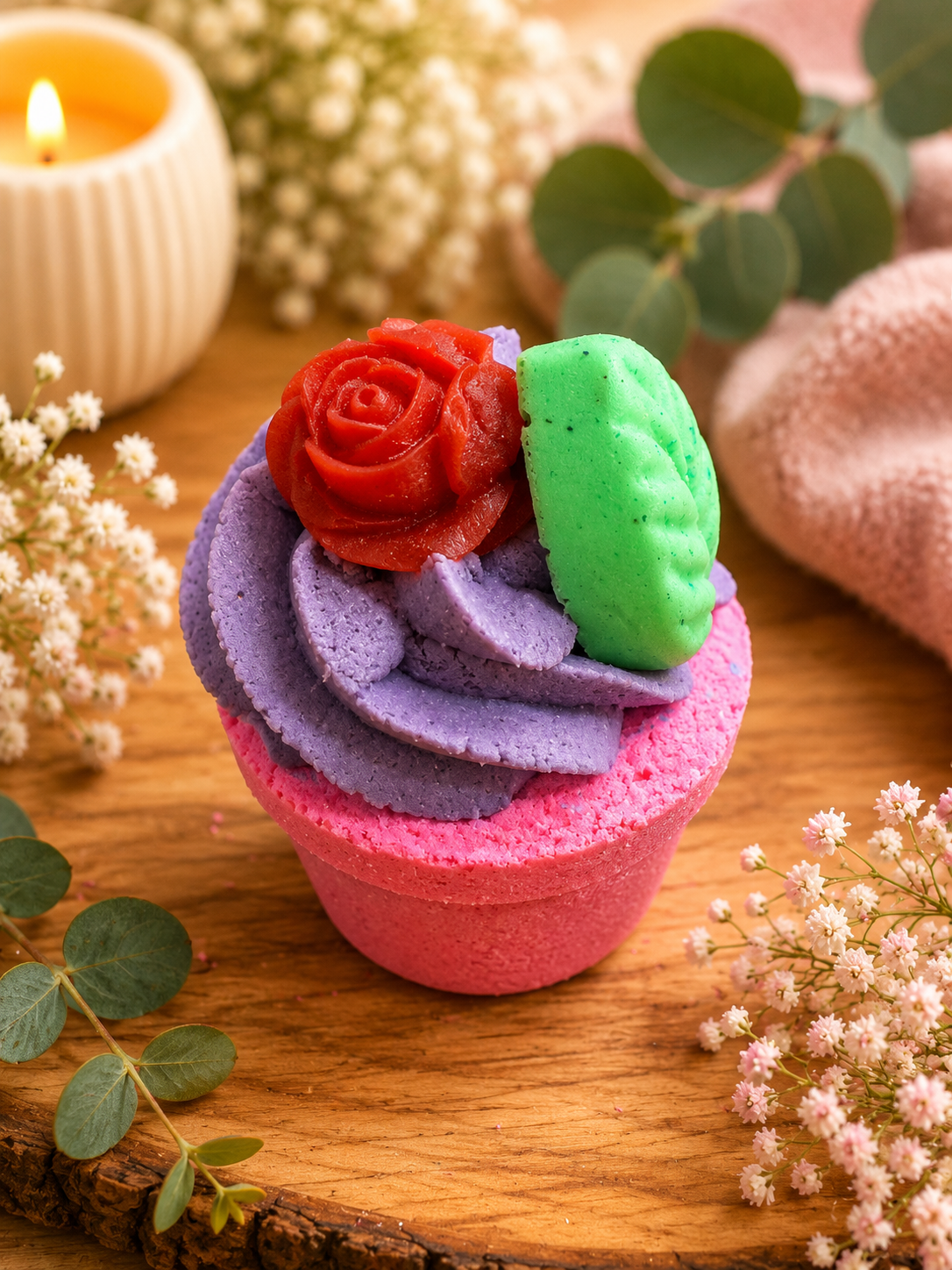 BOMBE DE BAIN CUP CAKE MOUSSANTE