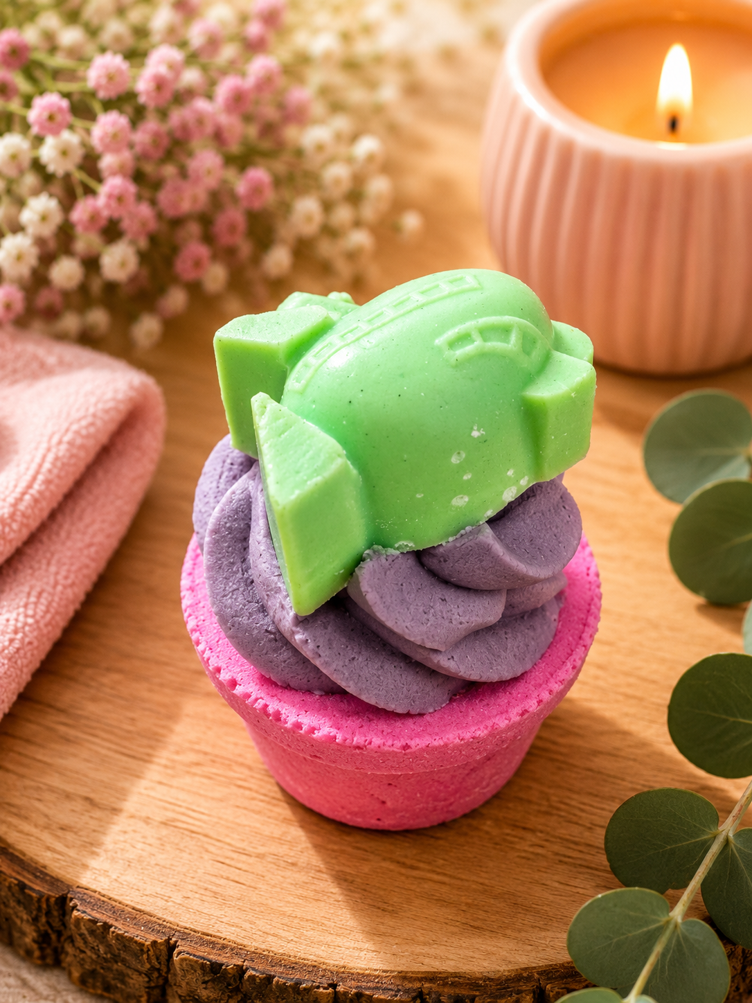 BOMBE DE BAIN CUP CAKE MOUSSANTE