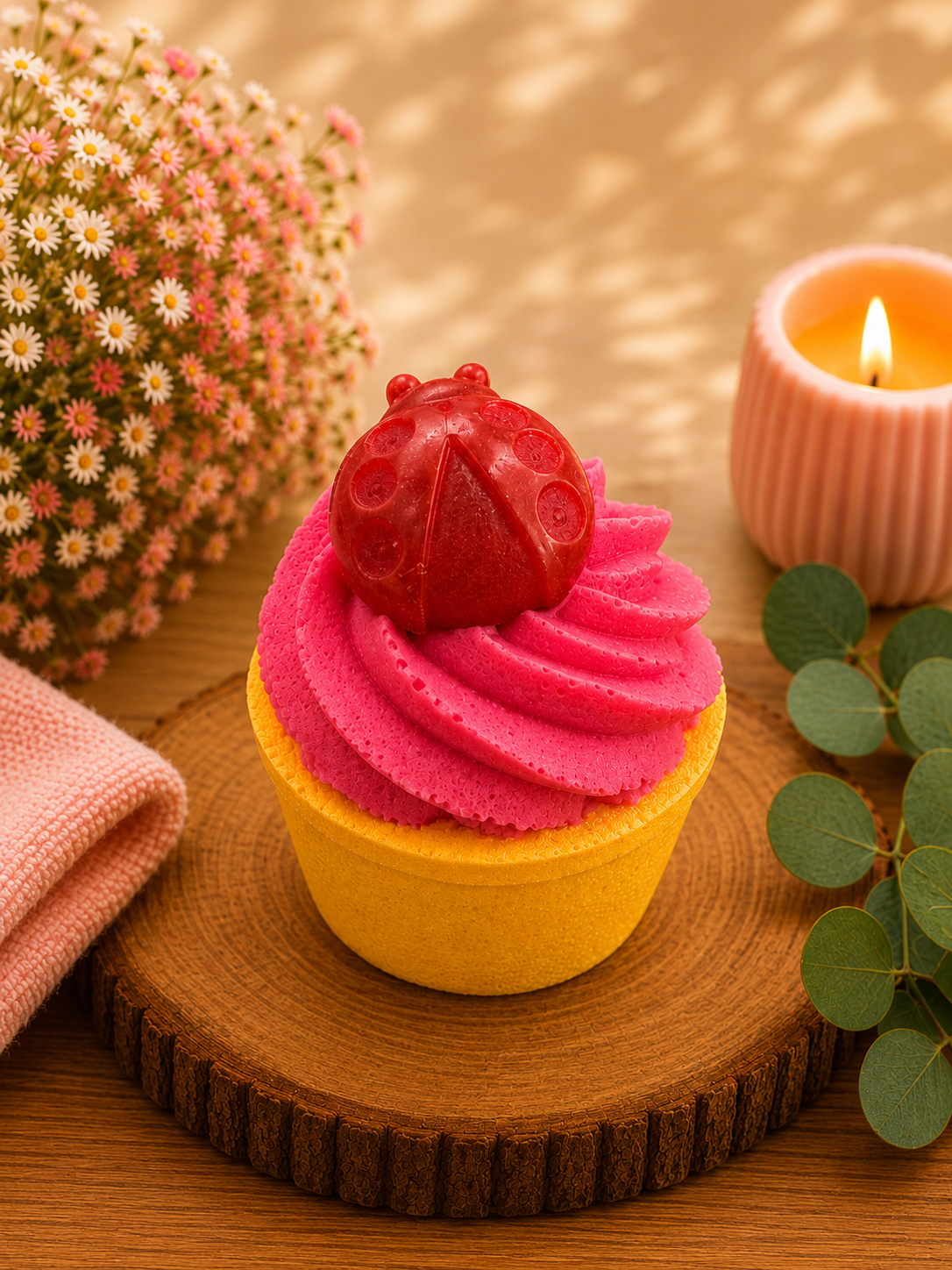 BOMBE DE BAIN CUP CAKE MOUSSANTE
