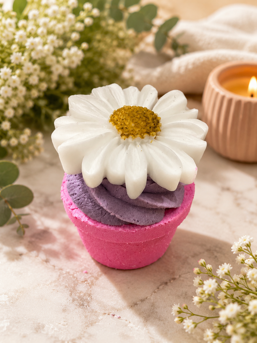BOMBE DE BAIN CUP CAKE MOUSSANTE