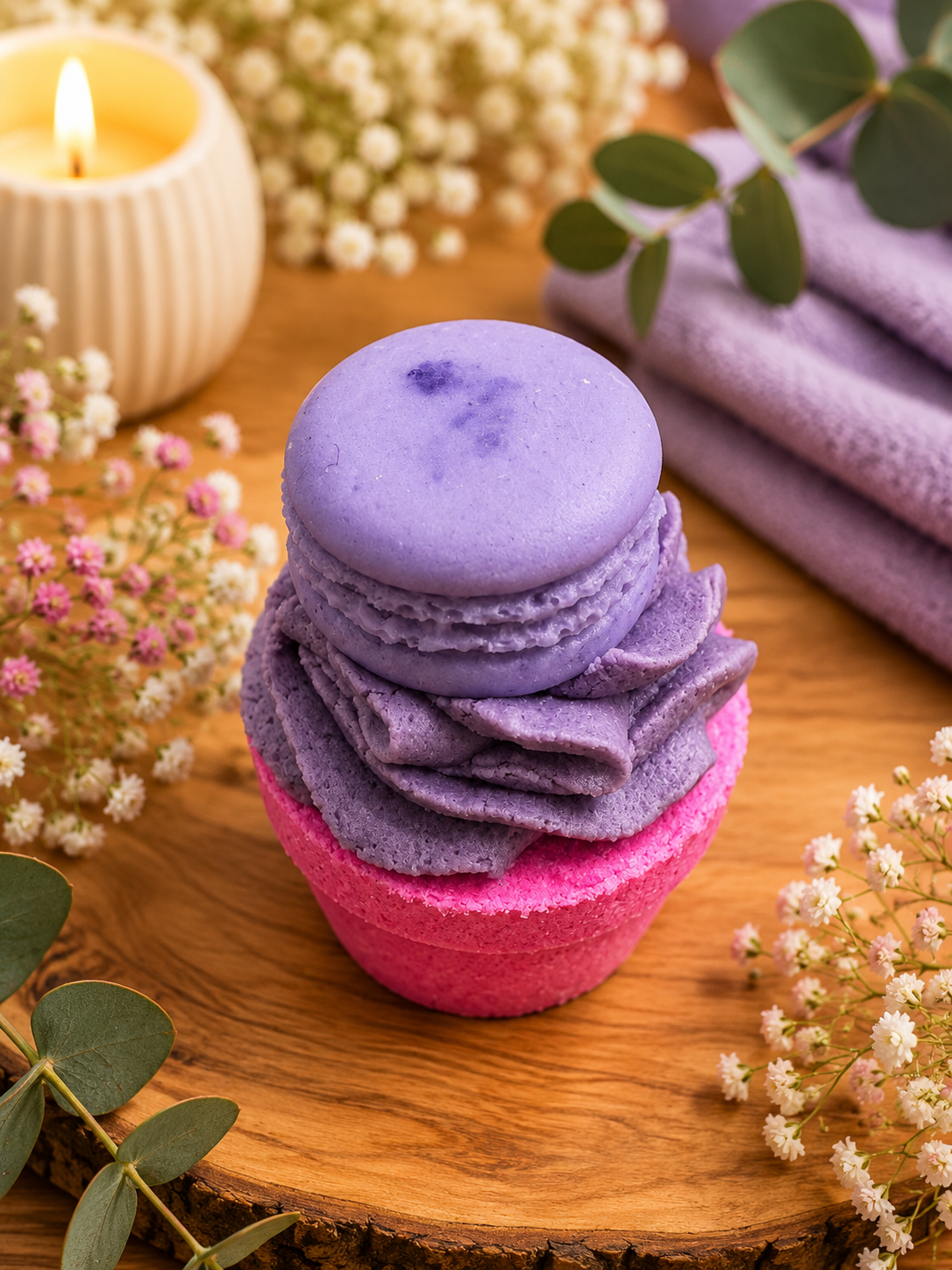 BOMBE DE BAIN CUP CAKE MOUSSANTE