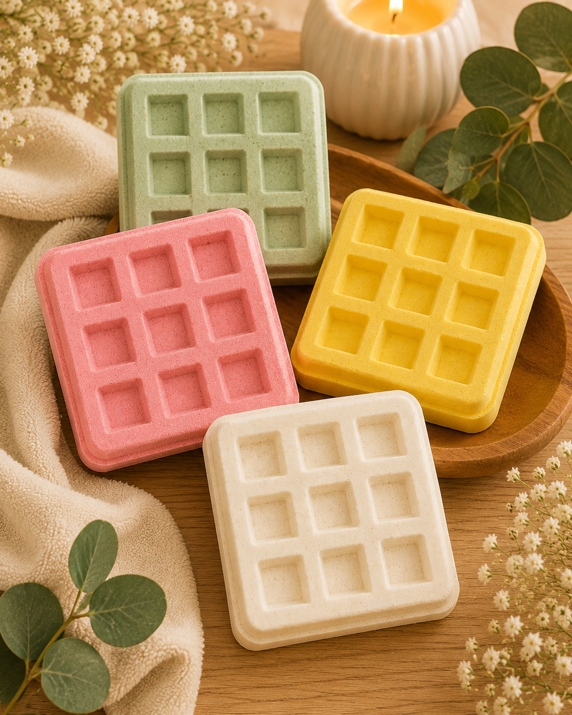 BOMBE DE BAIN GAUFRE