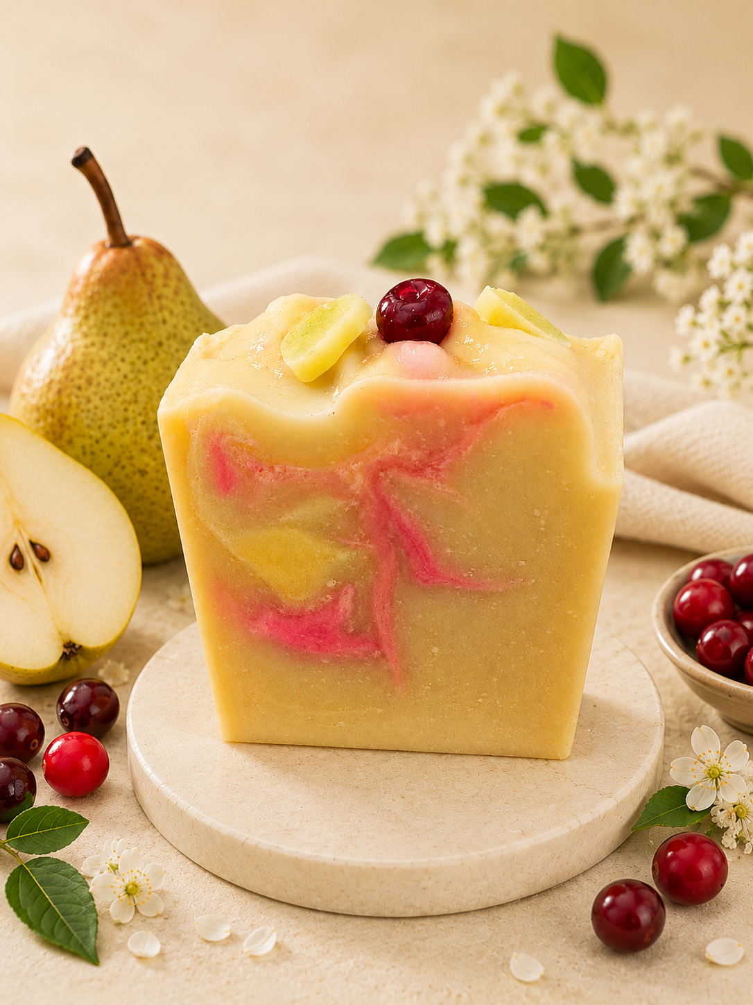 POIRE-CANNEBERGE
