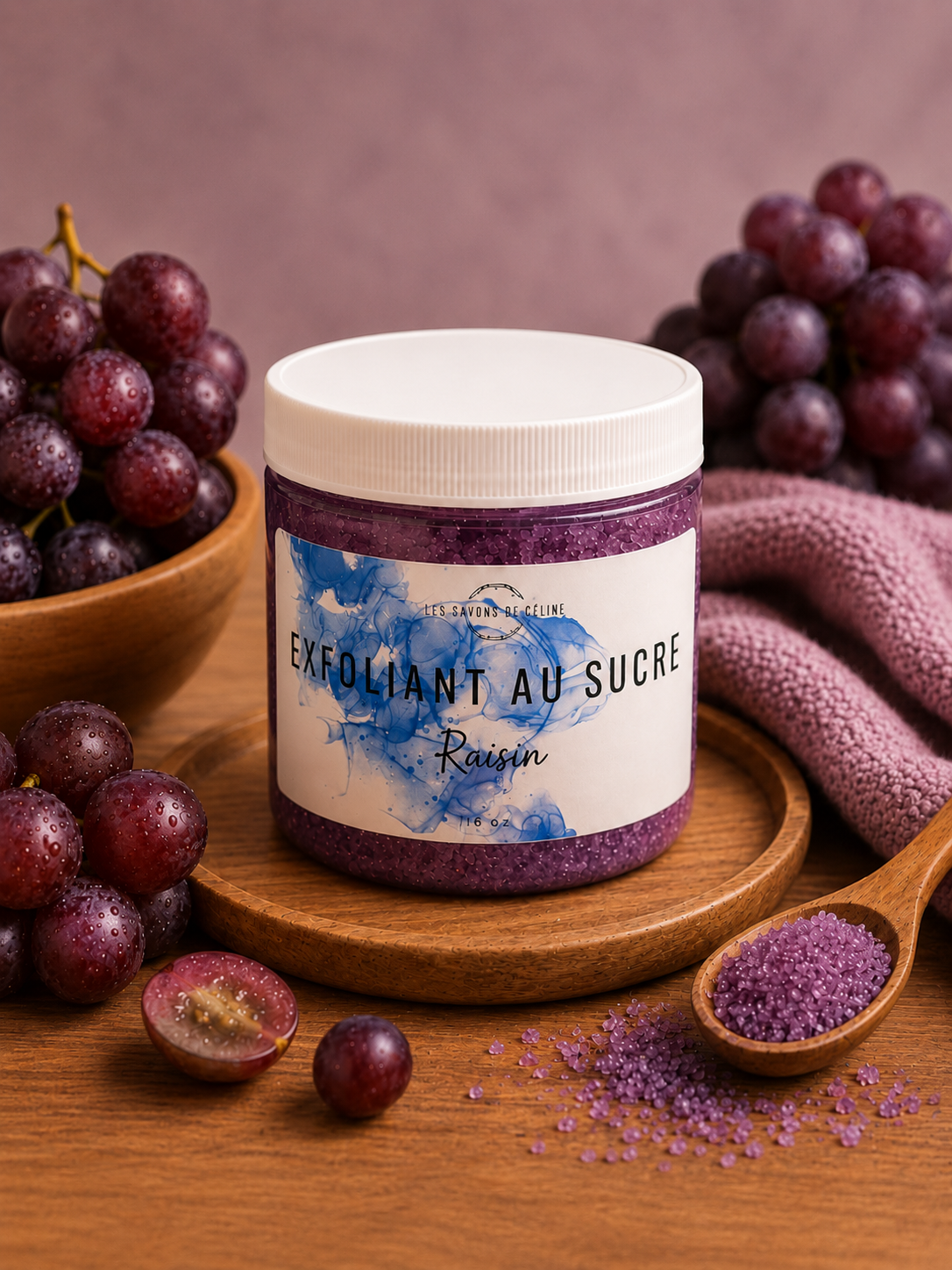 EXFOLIANT CORPOREL AUX SUCRE
