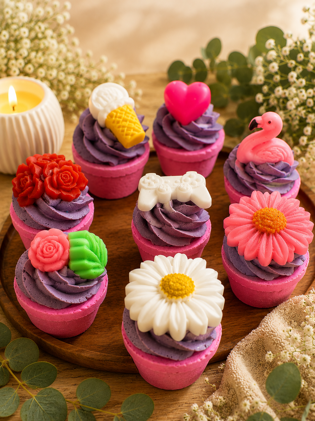 BOMBE DE BAIN CUP CAKE MOUSSANTE