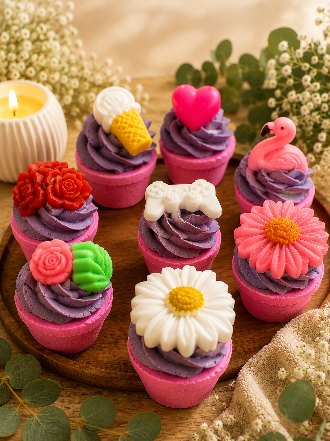 BOMBE DE BAIN CUP CAKE MOUSSANTE