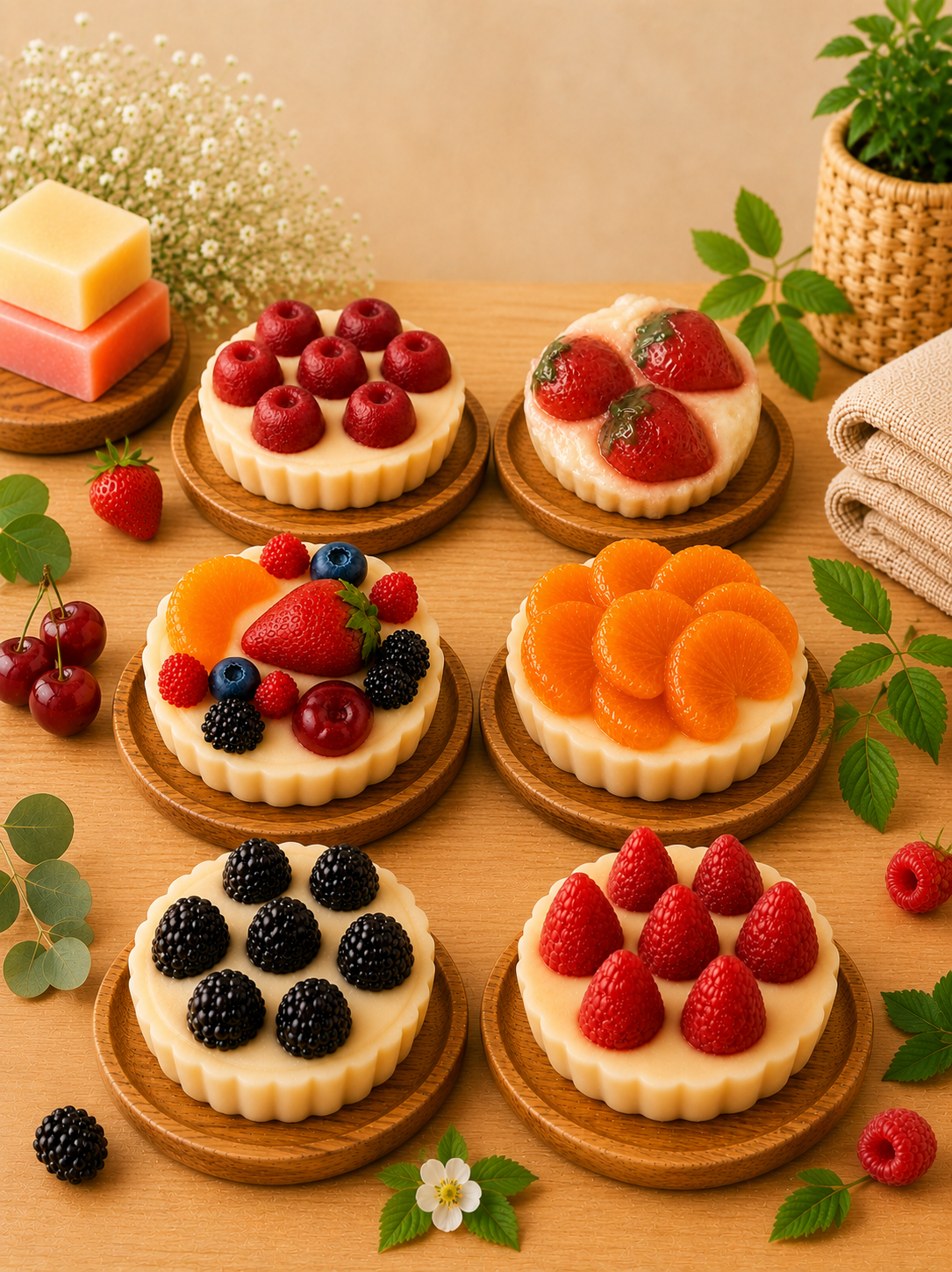 SAVON TARTELETTE AUX FRUITS