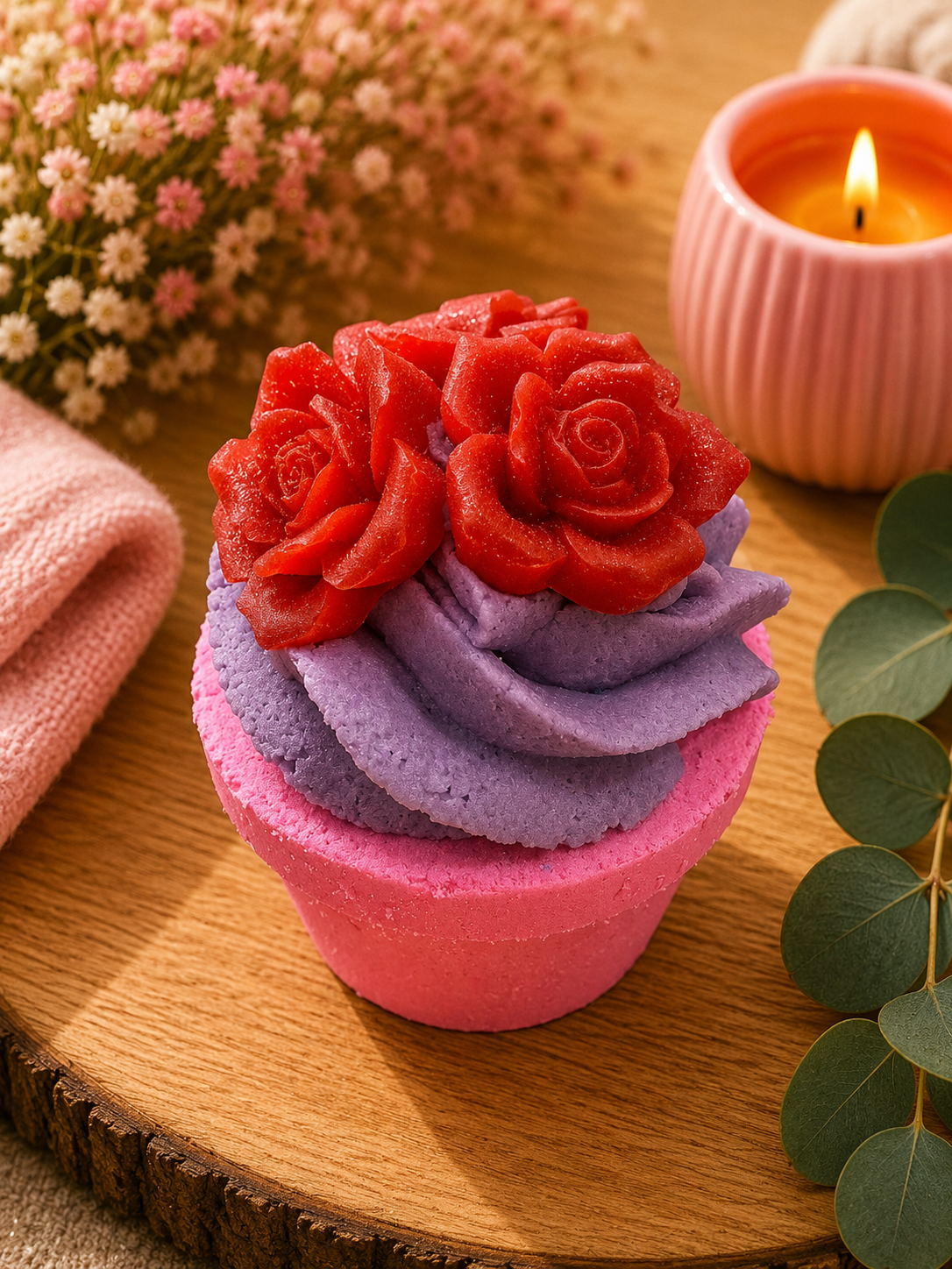 BOMBE DE BAIN CUP CAKE MOUSSANTE