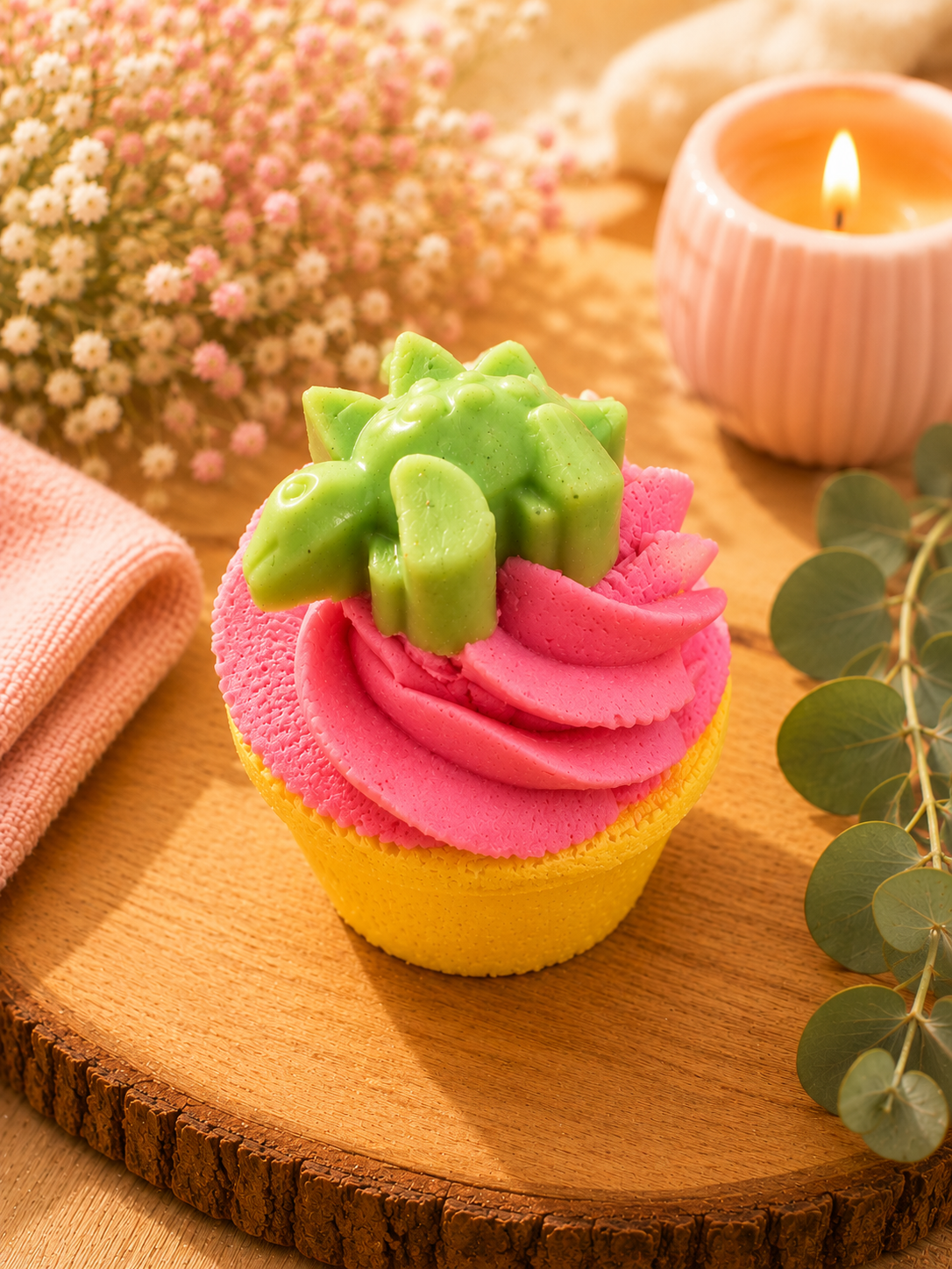 BOMBE DE BAIN CUP CAKE MOUSSANTE