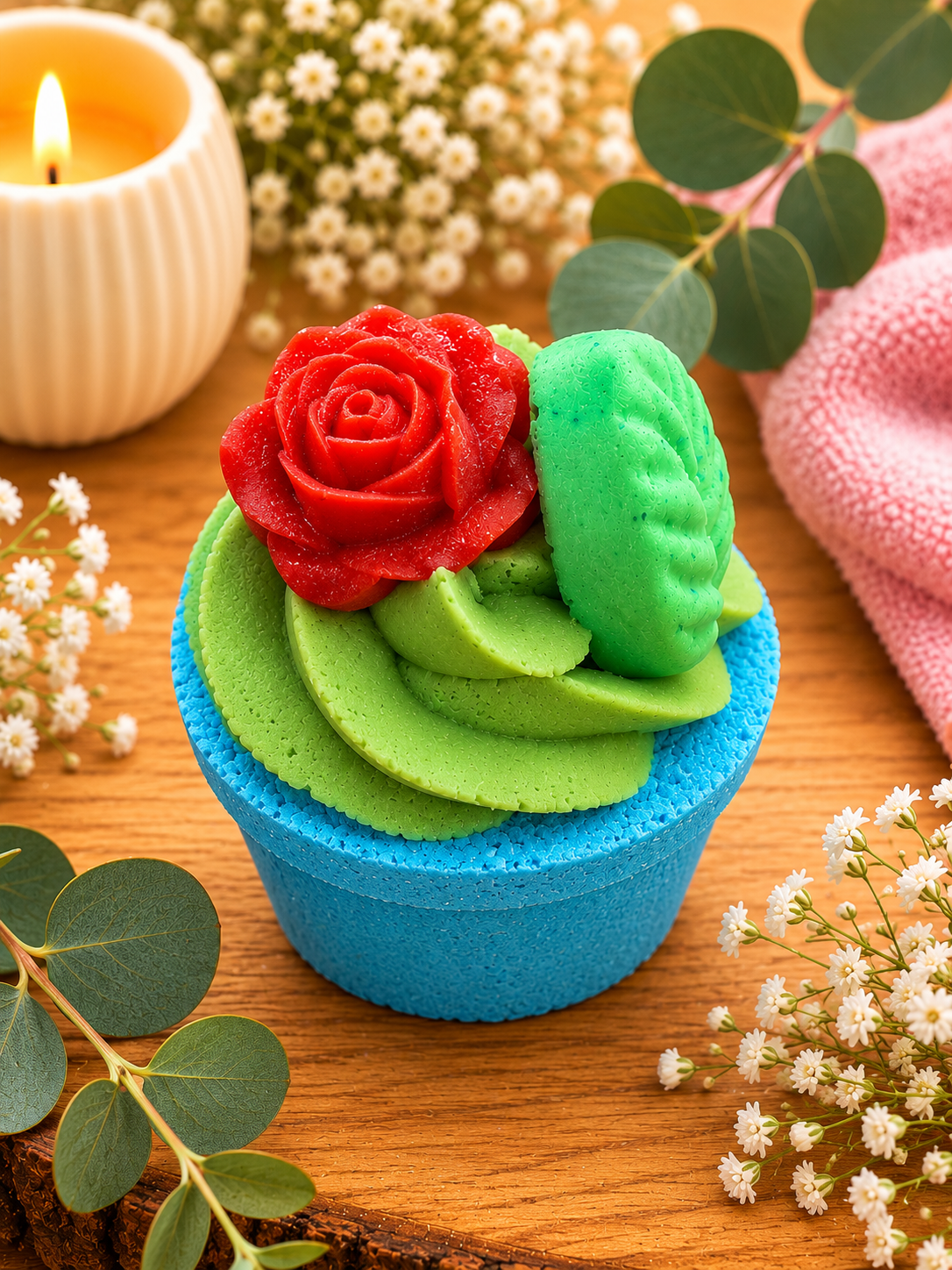 BOMBE DE BAIN CUP CAKE MOUSSANTE