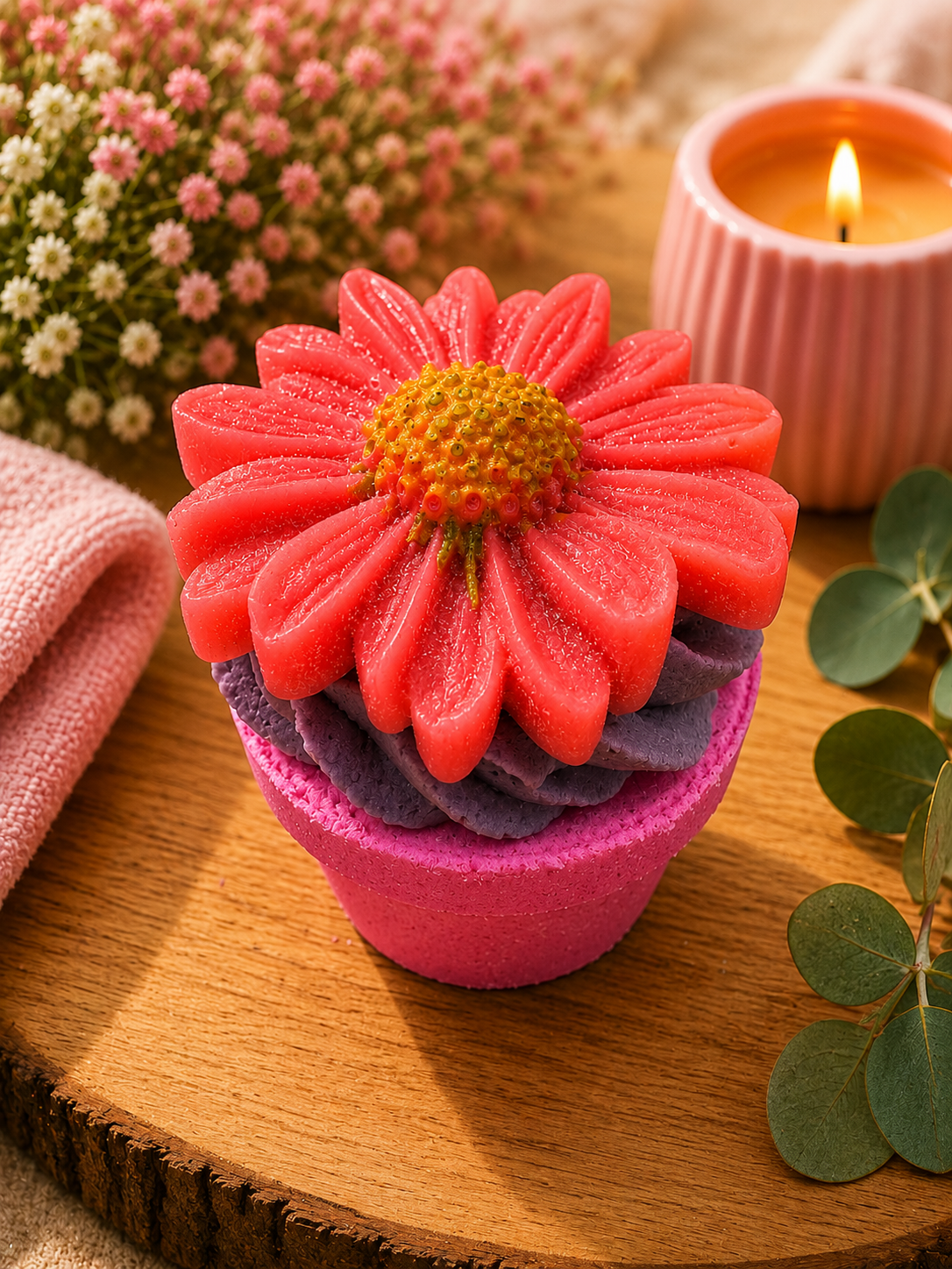 BOMBE DE BAIN CUP CAKE MOUSSANTE